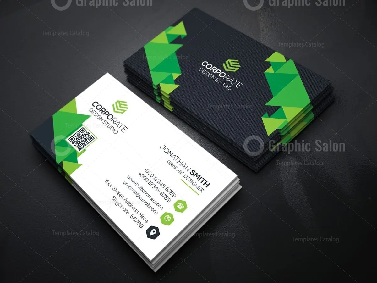 Brand identity mockup with logo and stationery
